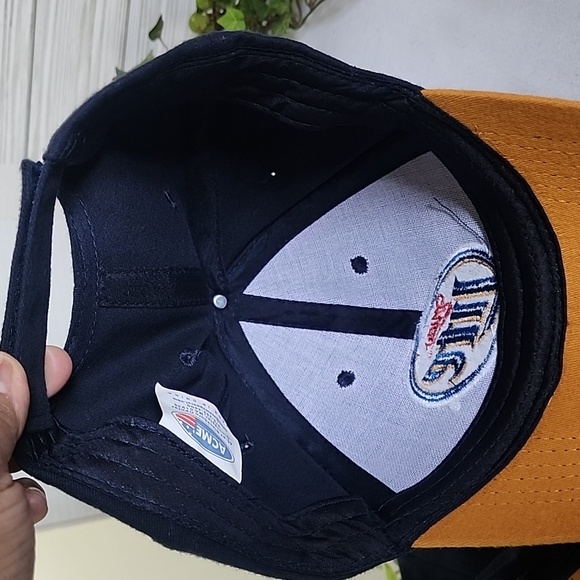 NEW Miller Light Navy Blue Baseball Cap Hat - Picture 5 of 7